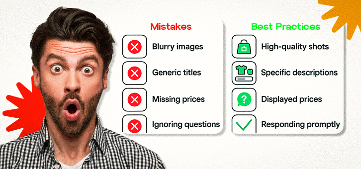 Common Mistakes to Avoid When Using WhatsApp Catalogue