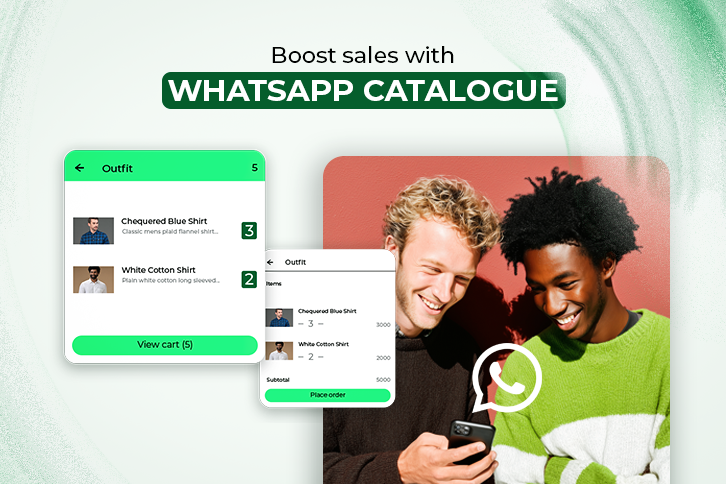 Boost sales with whatsapp catalog