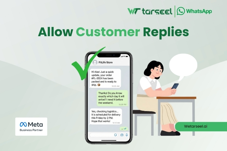 Allow Customer Replies