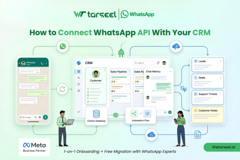 How to connect whatsapp API with your CRM