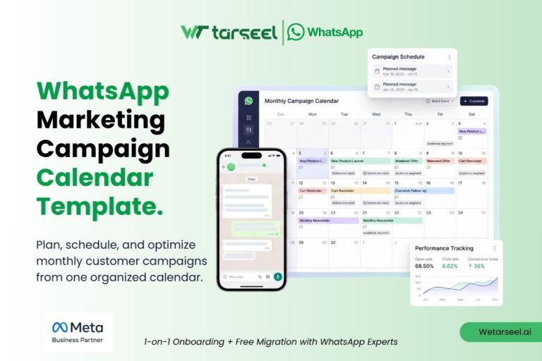 whatsapp marketing campaign calendar template